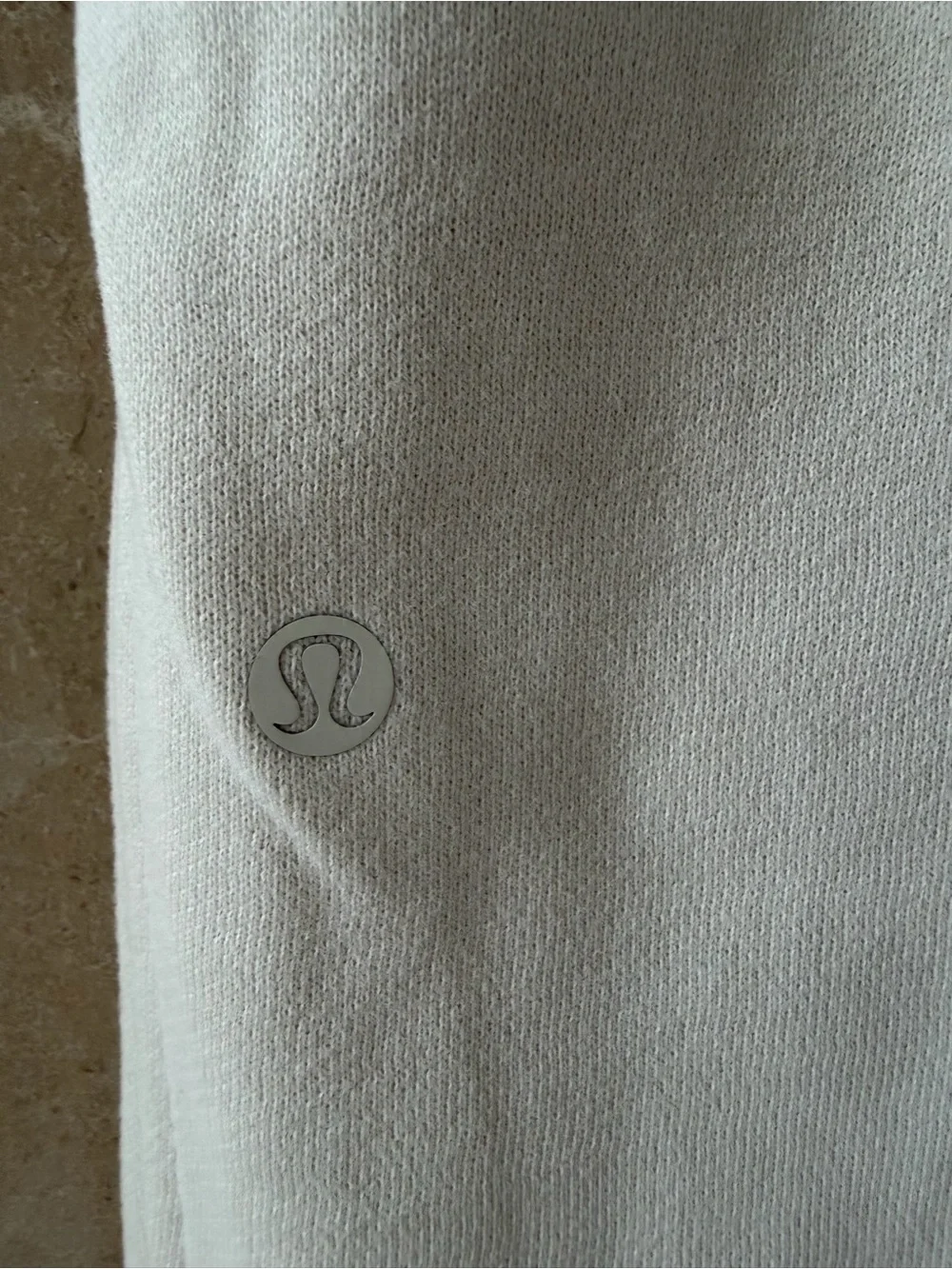 NWOT lululemon athletica Cream Joggers